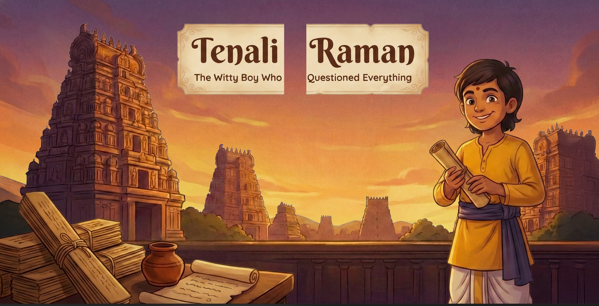 Tetali Raman Vṛtam - Multi-Platform Studio for Dharmic Storytelling